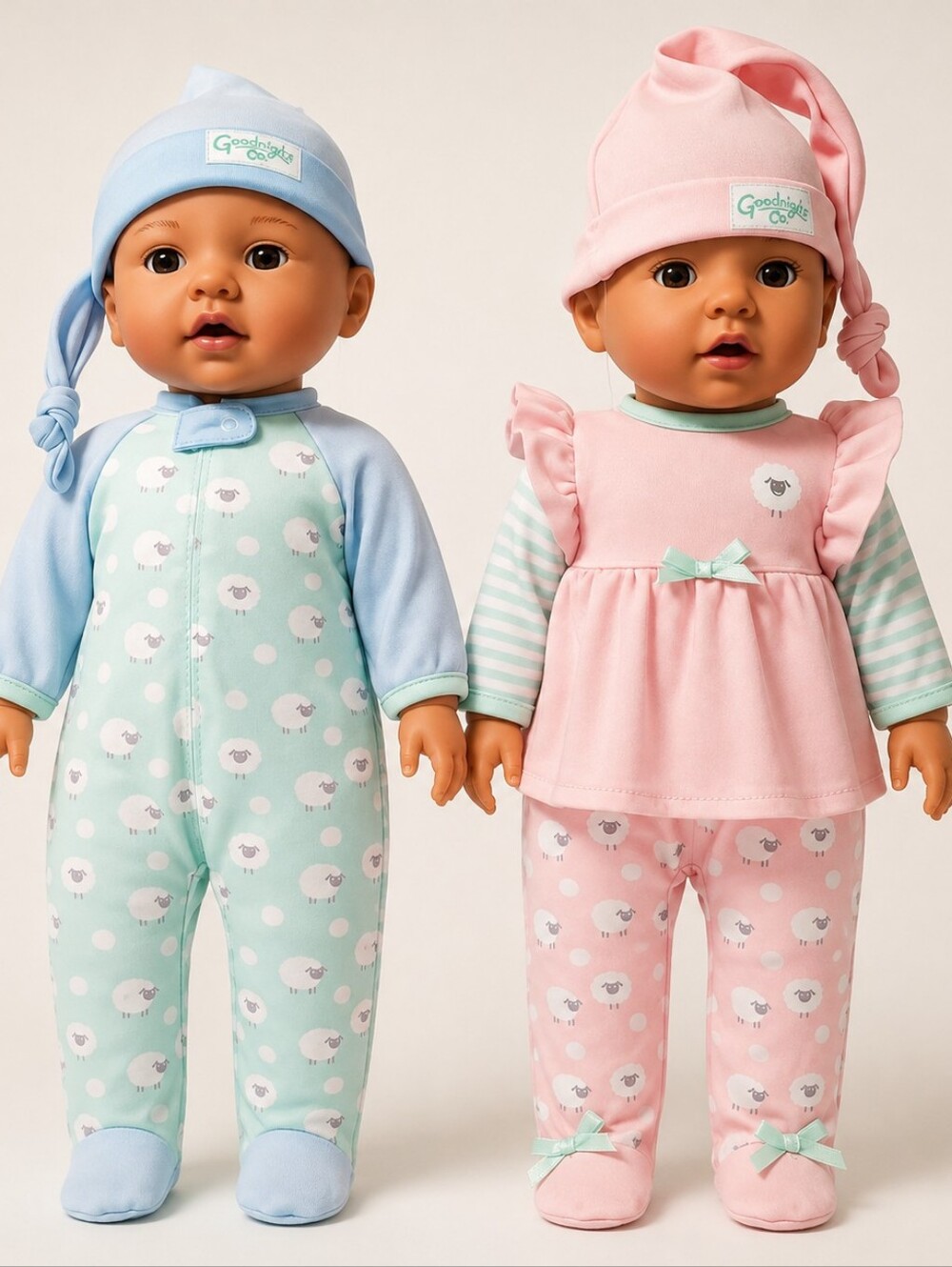 Vinyl Dolls Sleepy Sweet Twins 16" Member's Mark